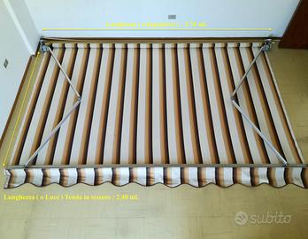 Arquati Tenda a Bracci estensibili NON CASSONATA