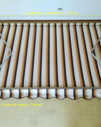 Arquati Tenda a Bracci estensibili NON CASSONATA