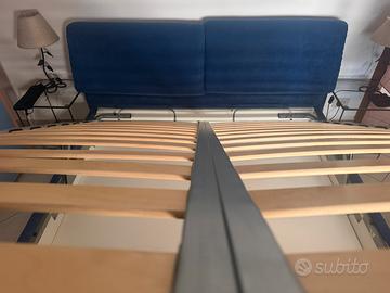 Letto contenitore blu