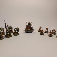 WARHAMMER Uomini lucertola - Slann+Sauri+Scinchi