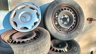 gomme invernali x mercedes con copricerchi