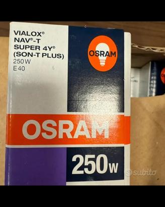 N 12 Lampade 250w e 40 son-t
