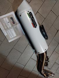 scarico Honda Dominator 