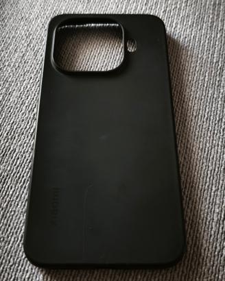 cover originale Xiaomi 15 t pro  morbida grigia 