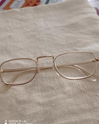 Montatura occhiali vista Acraf oro 