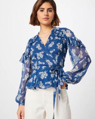 P. RALPH LAUREN Maglia Top Nuova Floreale Blu 399€