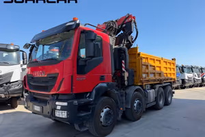 Iveco trakker 500 gru fassi 365 6+4 trilaterale 20