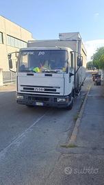 Iveco Eurocargo 75E15 Tector con telo e sponda