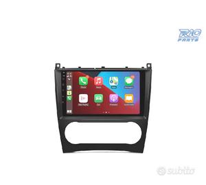 RADIO GPS ANDROID 13 PER MERCEDES CLASSE C W203 CL