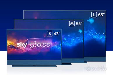 Sky glass 65” -BLU OCEANO- !NUOVO!