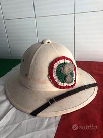 CASCO COLONIALE UFFICIALE  LEGGERE BENE