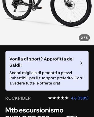 BICI COME NUOVA