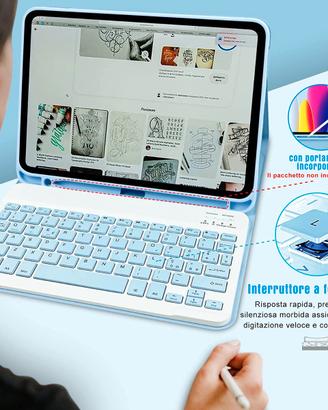 Custodia per iPad con Tastiera, 10a Generazione, B