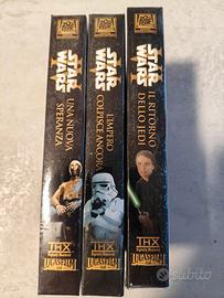 Star Wars VHS Cofanetto Sigillato Originale THX 