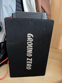 Subwoofer Ground Zero + Amplificatore Hertz HCP 1D