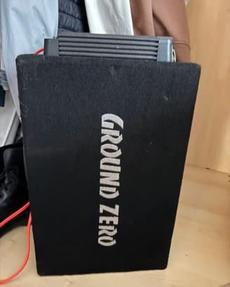 Subwoofer Ground Zero + Amplificatore Hertz HCP 1D