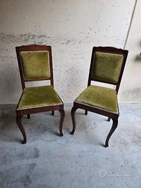 Antiche sedute da camera/scrittoio