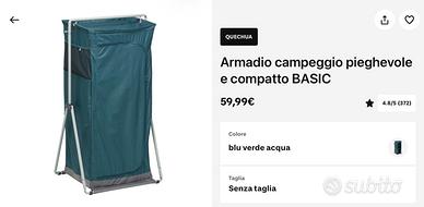 Tenda da campeggio 4 posti