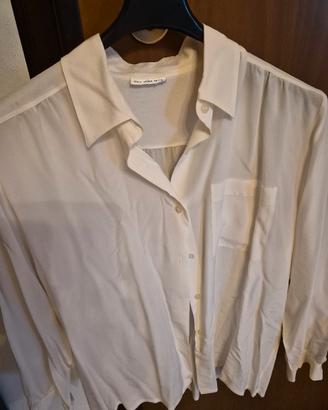 camicia in seta tg L