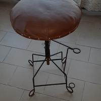 sgabello da lavoro vintage