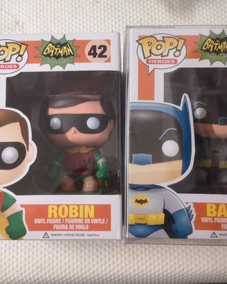 Funko pop Batman e Robin 