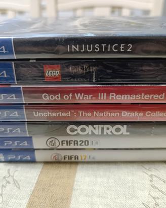 Lotto giochi PlayStation 4 (Compatibili su Ps5)
