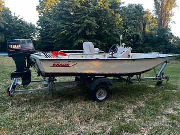 Barca Boston Whaler 13" mt 4 motore 25 cv