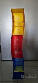 Colonna stand porta CD DVD rack onda swing colori