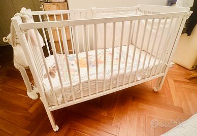 Lettino prima infanzia in legno bianco Zara Home