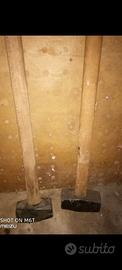 Mazze da 3 e 4 kg manici in legno