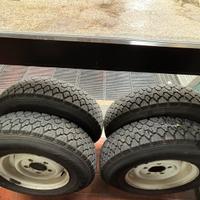 Gomme e cerchi complete per Defender TD5