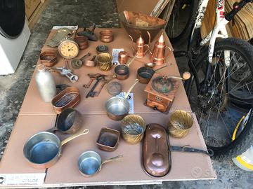 Oggetti in Rame e Ottone