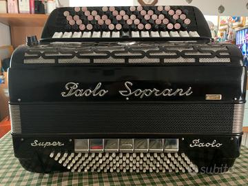 Fisarmonica Paolo Soprani Super Paolo Cromatica