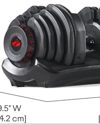 Bowflex SelectTech pesi regolabili da 4 a 41kg