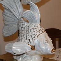 Lampada Capodimonte Arte Medicea Pesce