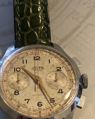 Orologio crono silver anni 50