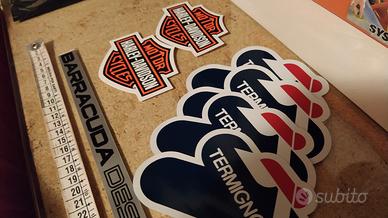 Adesivi Termignoni , Harley Davidson , Barracuda