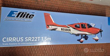 Aereomodello CIRRUS SR22T 1.5m