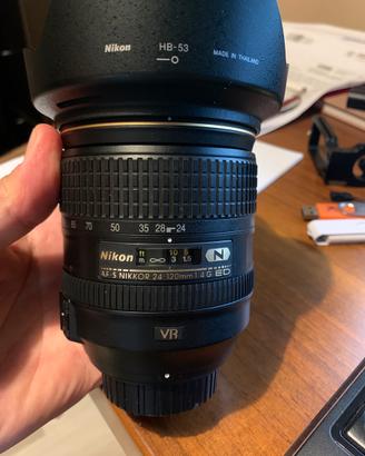 Nikon obbiettivo 24 120 f4