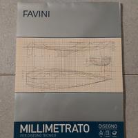 Blocco carta millimetrata A4 Favini