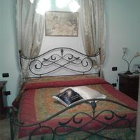 camera da letto, letto in ferro Battuto 