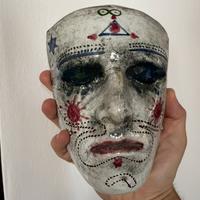 Maschera in ceramica Fulgenzi