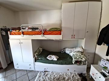 Camera a ponte 3 letti