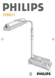 Lampada abbronzante - Solarium PHILIPS HB 811/A