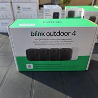 Nuova videocamera Blink Outdoor 4 Set da 4 e Sync