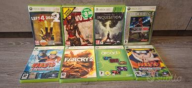 Videogiochi X-Box 360 8 videogochi diversi