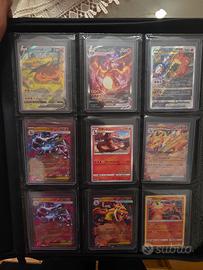 Lotto carte pokemon+Promo upc Charizard S&S 2022