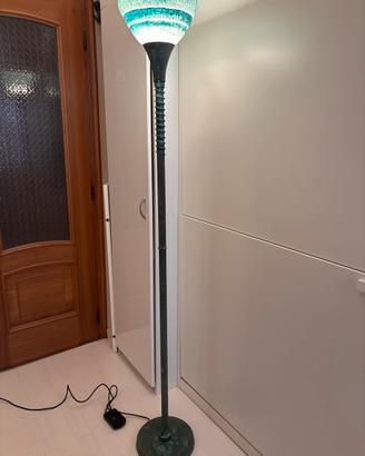 Piantana coordinata con lampadario