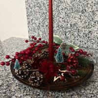 Centrotavola natalizio artigianale fatto a mano