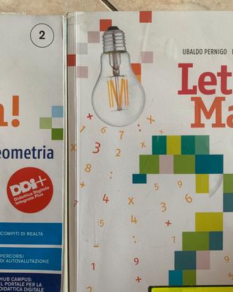 Libro scuole medie “let’s math! 2”